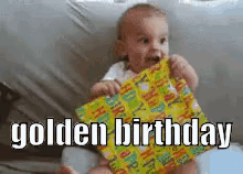 golden birthday golden birthday present gift
