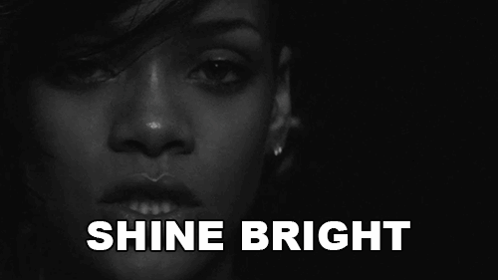 Shine Bright Like A Diamond Rihanna GIF