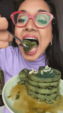 take a huge bite priyanka naik chef priyanka seaweed waffles vegan waffles