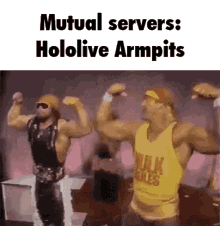 mutual handshake servers hololive armpits