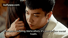 When You'Re Suffering, Blame Others. It'S Good Foryour Mentalhealth..Gif GIF - When You'Re Suffering Blame Others. It'S Good Foryour Mentalhealth. Hwayugi GIFs