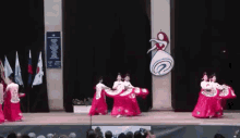부채춤 부채 전통 춤 한복 GIF