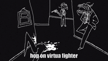 Hop On Virtua Fighter Hop On Fighter GIF - Hop On Virtua Fighter Virtua Fighter Hop On GIFs