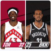 Toronto Raptors (32) Vs. Brooklyn Nets (25) First-second Period Break GIF - Nba Basketball Nba 2021 GIFs