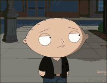 Stewie Stabbed Family Guy GIF - Stewie Stabbed Family Guy Broke GIFs