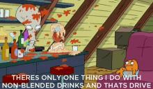 Roger American Dad GIF - Roger American Dad Non Blended Drinks GIFs