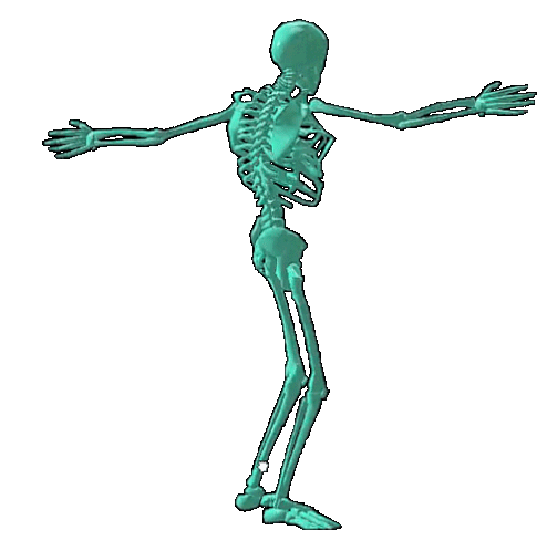 Skeleton Dance Sticker - Skeleton Dance Moves Stickers