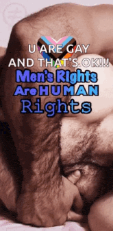 a poster that says u are gay and that 's ok