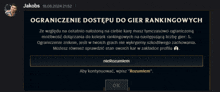 a screenshot of a message from jakobs dated 18.08.2024 21:52
