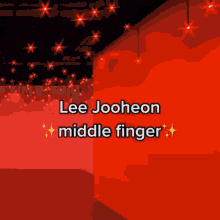 Jooheon Monsta X GIF - Jooheon Monsta X Middle Finger GIFs