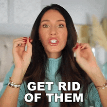 Get Rid Of Them Shea Whitney GIF - Get Rid Of Them Shea Whitney Just Throw Them Away GIFs
