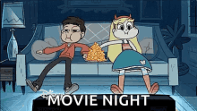 Movie Night Starvs The Forces Of Evil GIF - Movie Night Starvs The Forces Of Evil Date GIFs
