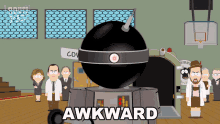 Awkward Funnybot GIF
