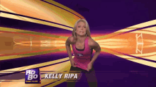 Look At My Abs! GIF - Jimmy Kimmel Live Kelly Ripa Abs GIFs