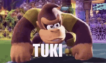 Mario Strikers Tuki GIF - Mario Strikers Tuki Donkey Kong GIFs