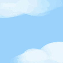 a teddy bear is holding a bunch of lollipops in the sky
