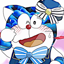 Doraemon Girly GIF
