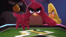 Dice Roll The Dice GIF - Dice Roll The Dice Angry Birds GIFs