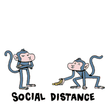 social distance hug guarimba la guarimba quarantine