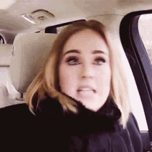 Adele Crosseyed GIF - Adele Crosseyed Carpool Karaoke GIFs