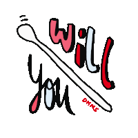 a logo that says marrow me in red and white