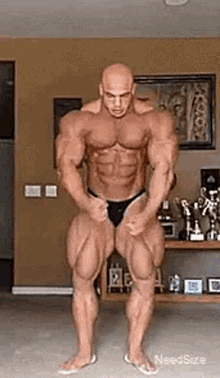 big ramy bodybuilder posing