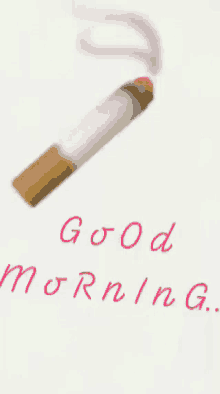 Good Morning Smoke GIF - Good Morning Smoke Cigarette GIFs