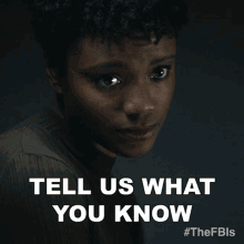 Tell Us What You Know Tiffany Wallace GIF - Tell Us What You Know Tiffany Wallace Fbi GIFs