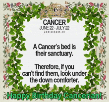 Happy Birthday Cancer GIF - Happy Birthday Cancer GIFs