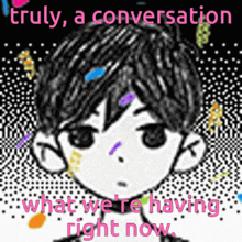 Omori Conversation GIF - Omori Conversation A Wild Conversation We Are Having GIFs