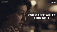 a hulu ad for nine perfect strangers shows a woman talking on a phone