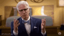 michael there you go the good place ted danson exactly