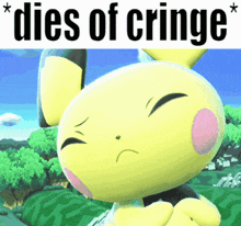 Pichu Pokemon GIF - Pichu Pokemon Dies-of-cringe GIFs