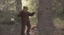 Guillermo Gets Chased By Yehya The Bear GIF - Comedy Shows Funny GIFs