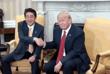 Shinzo Abe Donald Trump GIF - Shinzo Abe Donald Trump White House GIFs