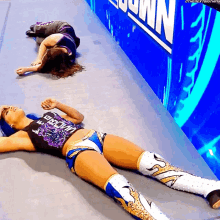 Sasha Banks Laying Down GIF - Sasha Banks Laying Down Tired GIFs
