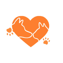 univen dog cat heart paw