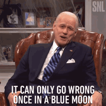 It Can Only Go Wrong Once In A Blue Moon Joe Biden GIF