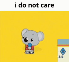 Ni Hao Kai Lan Tolee GIF - Ni Hao Kai Lan Tolee I Do Not Care GIFs