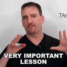 Very Important Lesson Adam GIF - Very Important Lesson Adam Engvid GIFs