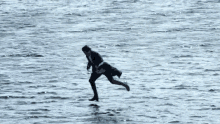 Harry Styles Walk On Water GIF - Harry Styles Walk On Water Running GIFs