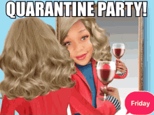 Quarantine Party Quarantine Drink GIF - Quarantine Party Quarantine Drink Quarantine Friday GIFs