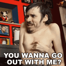 You Wanna Go Out With Me Ricky Berwick GIF - You Wanna Go Out With Me Ricky Berwick Do You Want To Go Out With Me GIFs