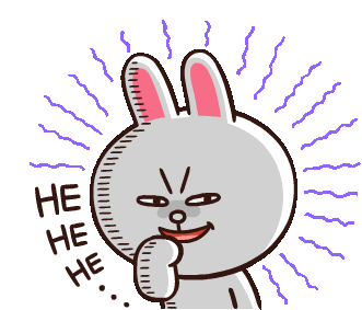Grin Brown Sticker - Grin Brown Cony Stickers