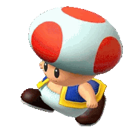 AKI GIFS: Gifs animados do Toad (Mario)