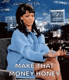 Rihanna Money GIF - Rihanna Money Bills GIFs