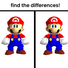 Spot The Difference Mario GIF - Spot The Difference Mario Funny GIFs