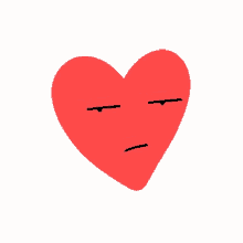 Unimpressed Heart GIF - Unimpressed Heart Yikes GIFs