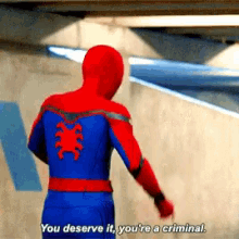 Spiderman You Derserve It GIF - Spiderman You Derserve It Criminal GIFs