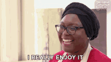 I Really Enjoy It The Great Canadian Baking Show GIF - I Really Enjoy It The Great Canadian Baking Show Gcbs GIFs